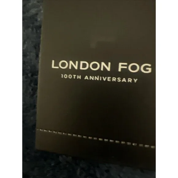 London Fog Fiona Long Zip & Front Flap Wristlet Wallet Blue NWTS - Picture 3 of 13